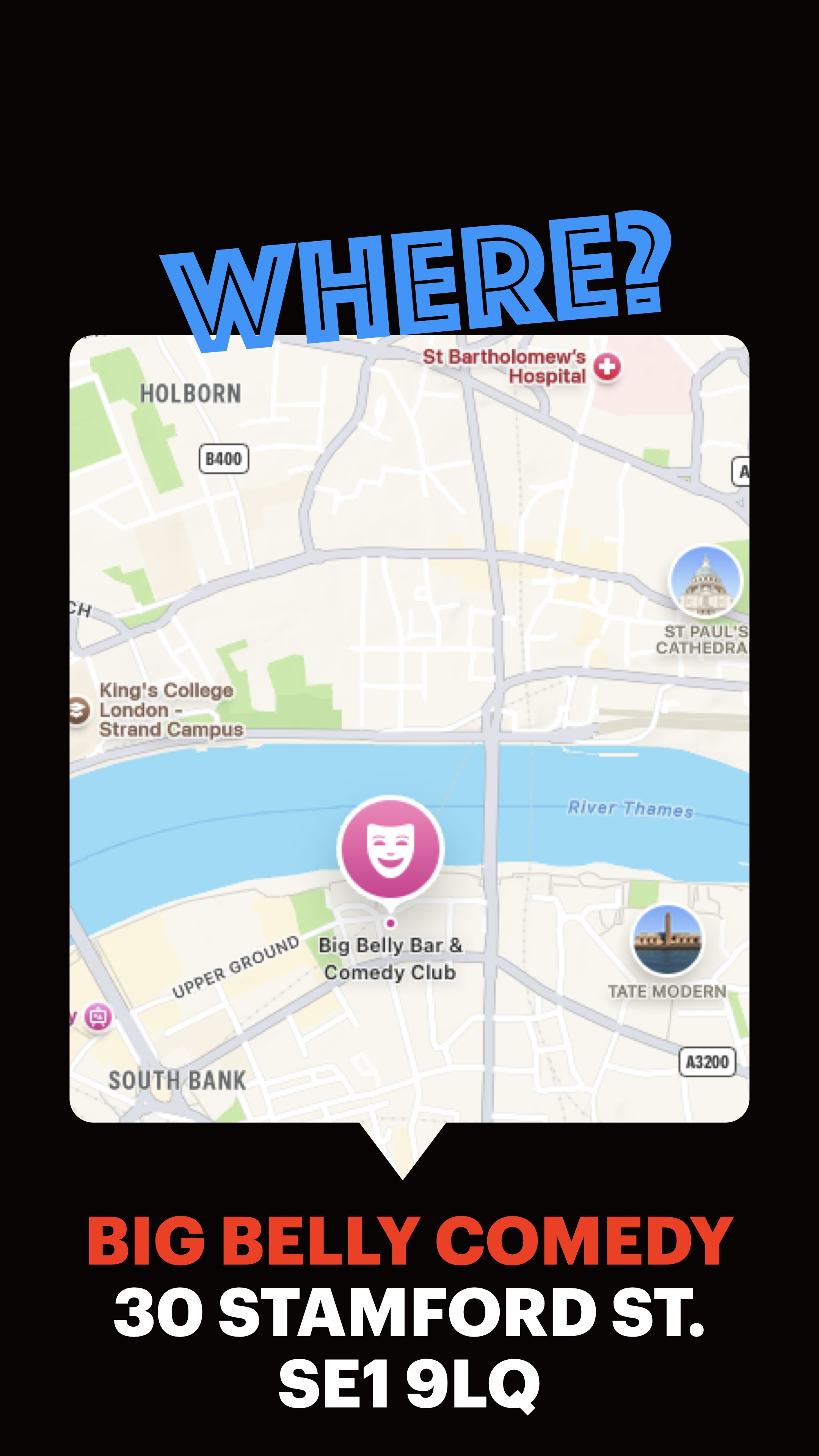 Too Thirsty Dating Show London February